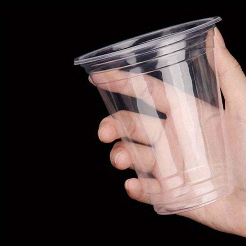 Reusable Clear Plastic Smoothie Cups,optional Domed Lids (10oz,12oz,16oz,20oz) — image 3