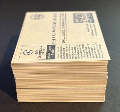 Panini Champions League 2011-2012 Job Lot/Bundle x 100 Football Stickers