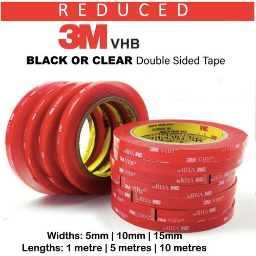 3M™ VHB™ DOUBLE SIDED TAPE HEAVY DUTY ADHESIVE STRONG STICKY MOUNTING ROLL — image 4