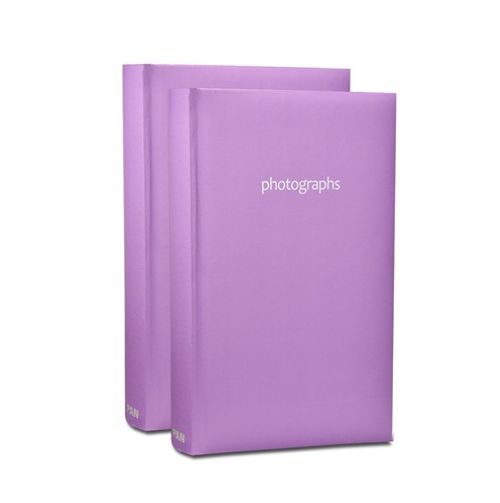 Photo Album Memo Slip In Case for 300 x 4 x 6 inch / 10x15 cm Photos - Pack of 2
