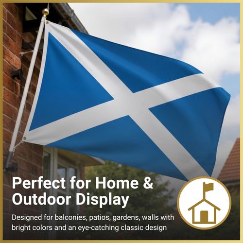 Scotland Flag Saltire Scottish 2X3Ft FIFA 2026 World Cup Football Fan Support — image 10