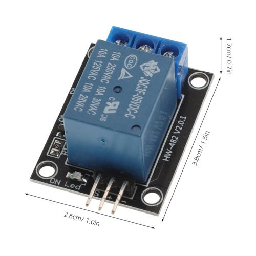 4pcs Relay Module 1 Channel Relay Module Relay Module For Singlechip Compatible — image 8