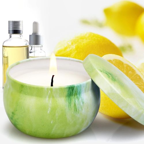 Scented Candles Gifts Set , 8 Pack Aromatherapy Candle 120 Hours Burning Time — image 4