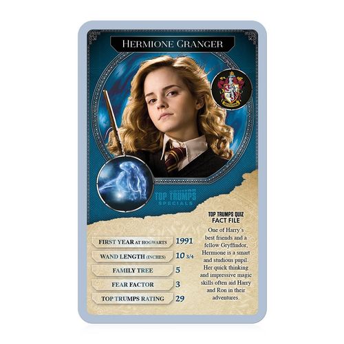 Harry Potter 30 Witches & Wizards Top Trumps Card Game — image 4