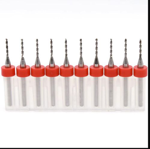 50x Φ0.1mm ~ 3.175mm Carbide Micro Drill Bits CNC PCB Dremel Portable 1/8" Shank — image 5