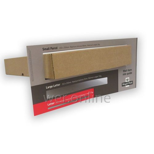 Royal Mail SMALL PARCEL "WIDE" 449x349x79mm - Cardboard Postal Boxes — image 2