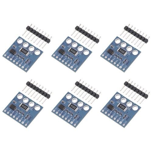 6Set INA226 I2C Bi-Directional Current Sensors DC Current Voltage Power Monitors