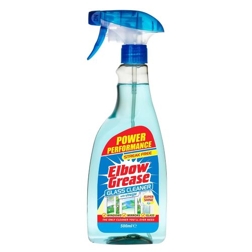 Glass Cleaner with Vinegar for Windows and Mirrors, 500 ml - Window Cleaning Eq — image 1