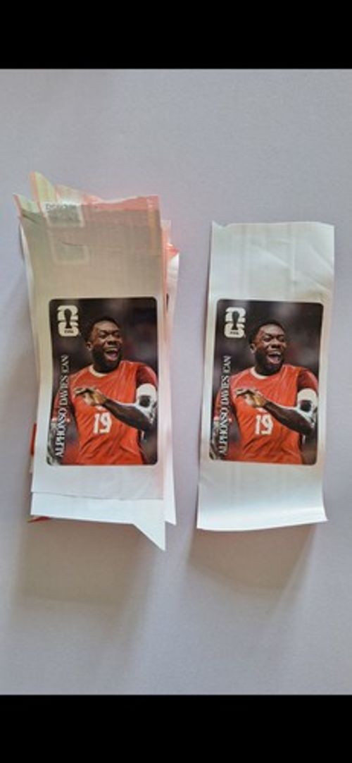 official panini world cup 2026 coca cola sticker Alphonso Davies CC7