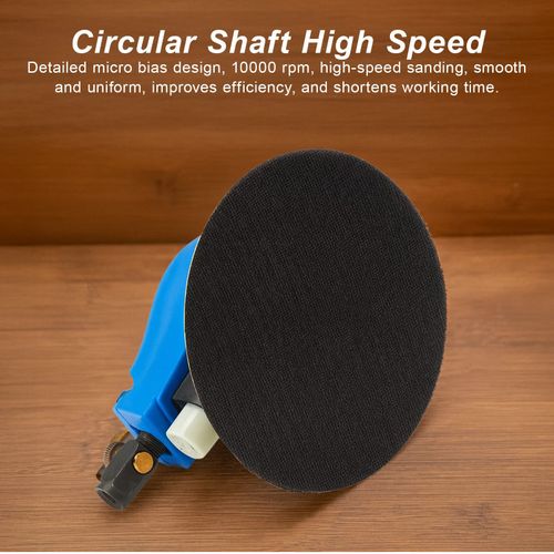 6" Air Random Orbital Sander 150mm Dual Action Pneumatic Air Powered Palm Sander — image 5