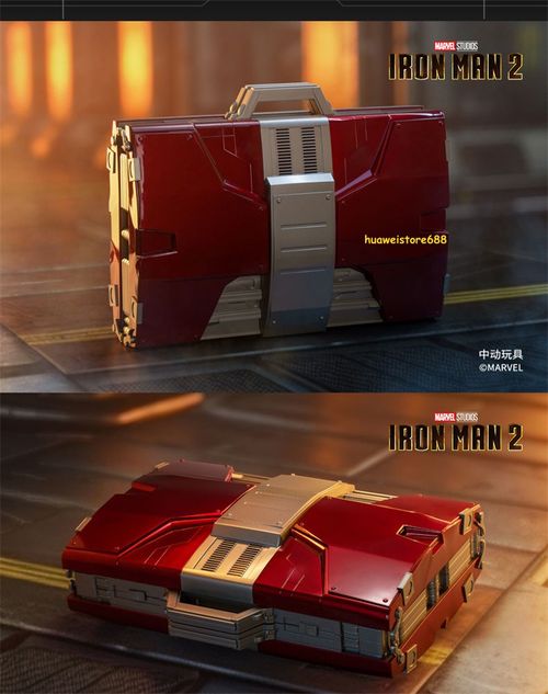 Iron Man MK5 Suitcase Set Whiplash 1:1 Scale Collectible Limited ZD Toys — image 7