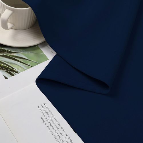 2PCS Blackout Curtains Eyelet Ring Top Thick Thermal Ready Made Pair + Tie Backs — image 4