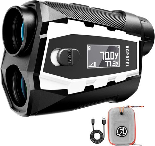 Golf Rangefinder with Slope 1000 Yards Laser Range Finder External Side Display — image 1