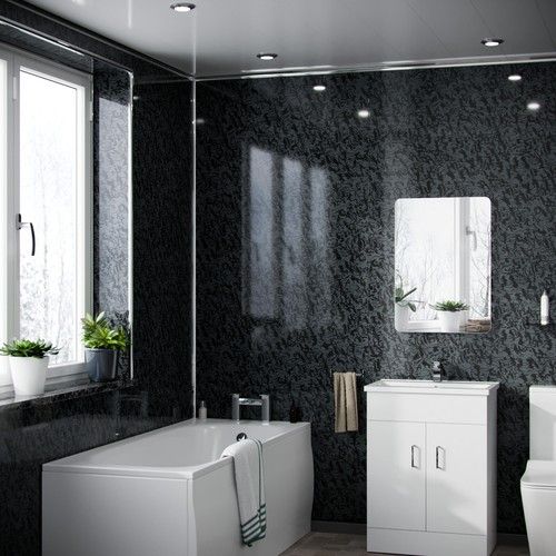 Bathroom PVC Cladding Modern Panels Shower Ceiling Wet Wall Panel 2400x1000x10mm