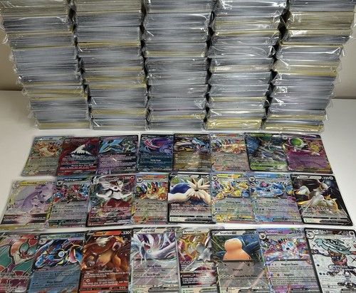 Pokemon Card Bundle | 100 Cards | 19 Holos Guaranteed | GX/V/EX | Amazing Value