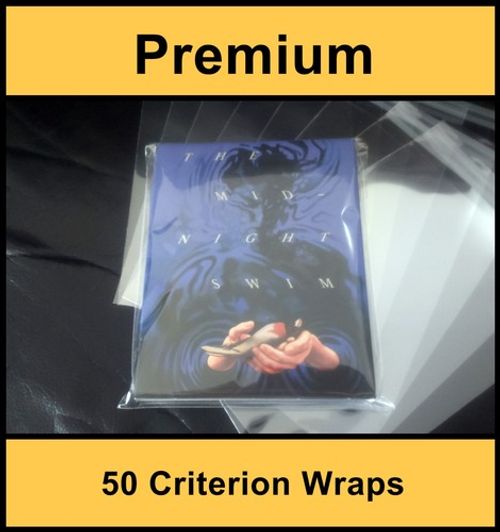 Premium Criterion Blu Ray Protective Wraps / Sleeves (Pack of 50)