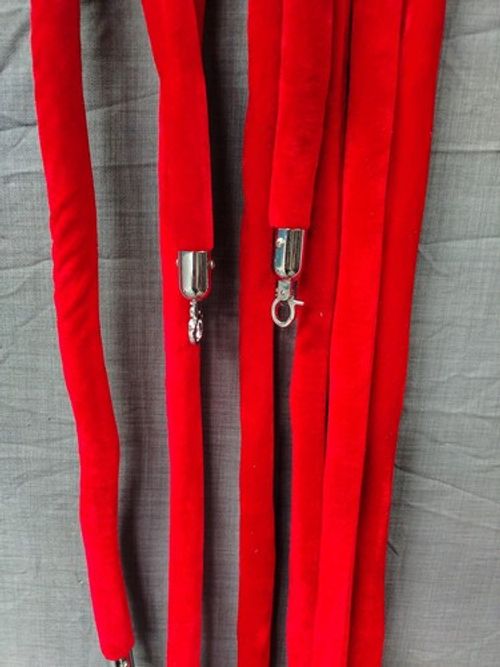 Red Velvet Barrier Ropes