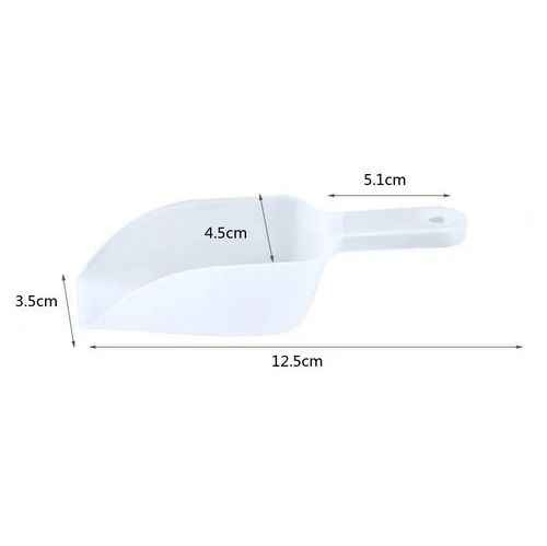 Plastic Mini Ice Scoop Candy Scoop Flour Spoon Shovel Ice Cream Scoop Small — image 5