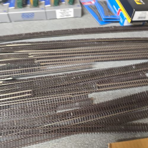 Peco SL-300 N gauge Flexible Wooden Sleeper Track Nickel Silver  60 full length — image 11