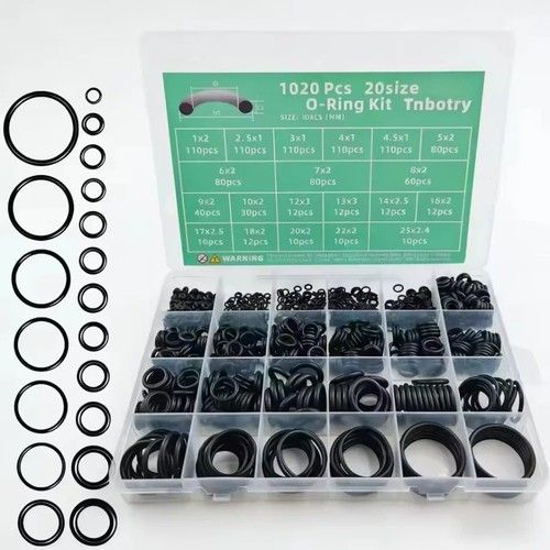 Rubber O-Ring Assortment Kit Nitrile High Pressure Seals Repair Gaskets UK