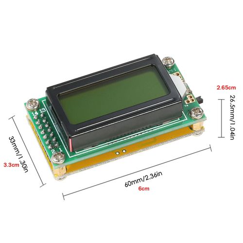 High Accuracy Frequency Counter 0802 LCD Display  Tester Module For Ham Radio A — image 14