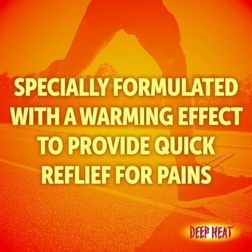 3 X Deep Heat Muscle Massage Roll On Lotion Deep Heater Massager Heat Rub 50ml — image 7