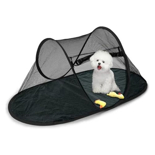 For Indoor Use Foldable Mesh Tent Easy Setup Playpen Lightweight Material — image 9