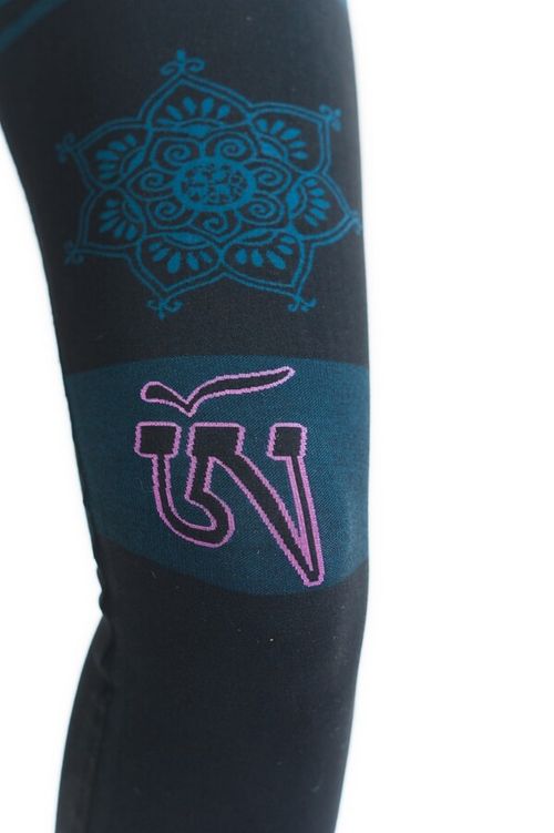 SALE - Balance Seamless Organic colourful Yoga Gym workout Leggings, High length — image 12