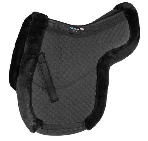 Shires Arma Fully Lined Numnah | 2 Sizes | Black, Brown | Air Motion | Ultra Dri