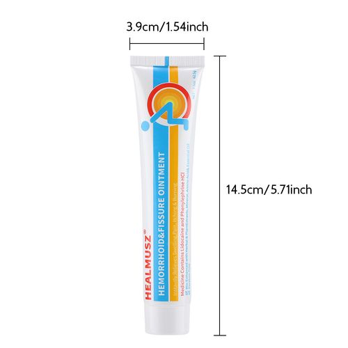 HEALMUSZ Hemorrhoid Ointment for Relief of Pain, Swelling, Discomfort, Itching — image 14