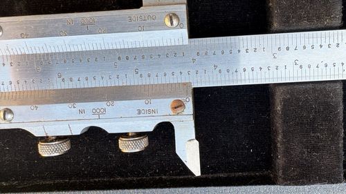 vintage vernier caliper — image 6