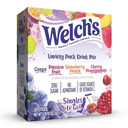 Welch's Singles To Go Variety Pack Zero Sugar | Spooky Potion USA Drink Mix