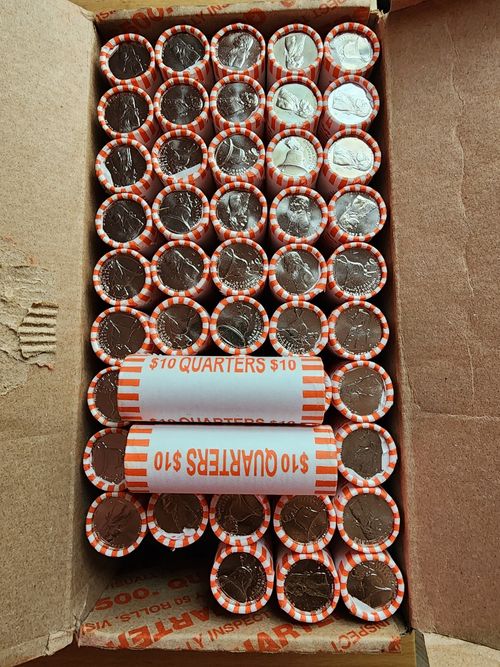 2026 D DECLARATION of INDEPENDENCE Quarter BU Roll (1)  OBW From Seal Box — image 3