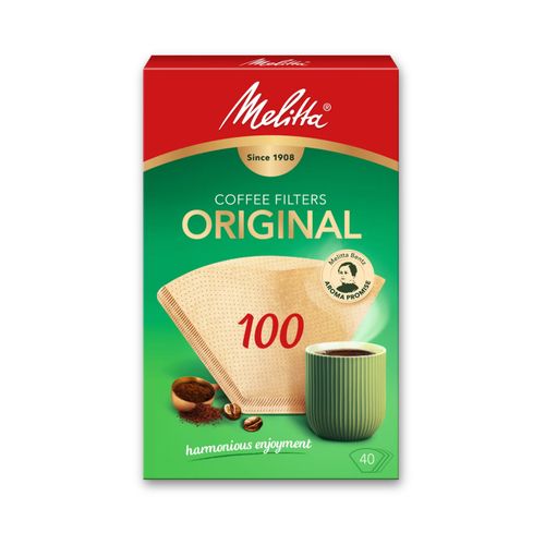Melitta Original Coffee Filters Size 100 Pack of 5x40(200) Filter Papers Genuine — image 2