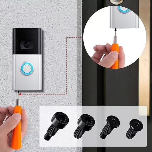 Replacement Ring Doorbell Screws 20x Security Screws Compatible + Video Doorbell — image 3
