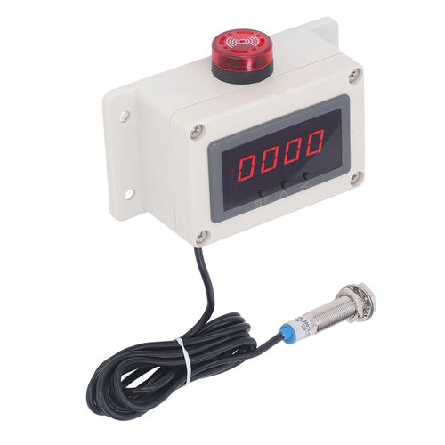 Motor TacHometer Magnetic Induction Hall Sensor Digital RPM Speed Meter☚ — image 12