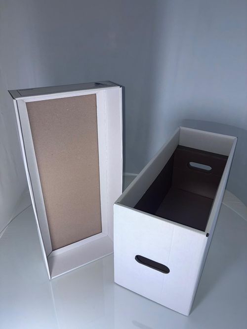100~Current Size Resealable Comic Bags &'Backing Boards+Deluxe Comic Storage Box — image 3