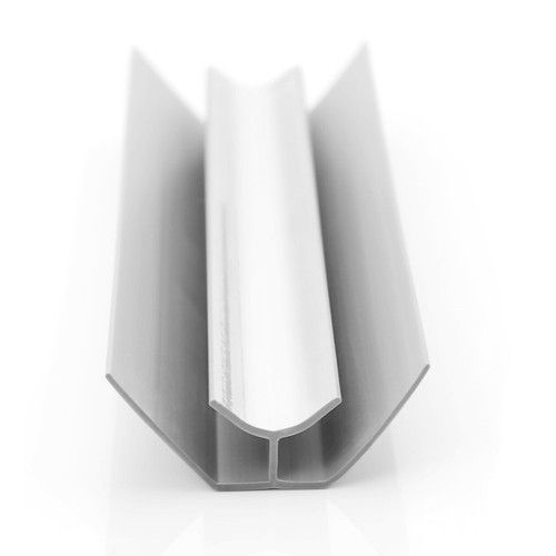 2700 mm Corner White Trim For 5mm Shower Wall Panels Cladding Pvc 2.7m Long