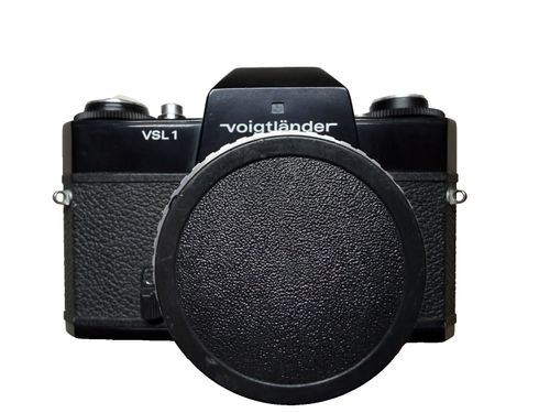 Voigtländer VSL 1 35mm SLR Film Camera + Carl Zeiss Tessar 50mm M42 mount — image 4