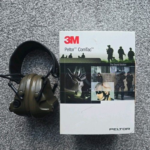 3M Peltor ComTac XPI Over-Ear Ear-Cup Headset Beige/Black
