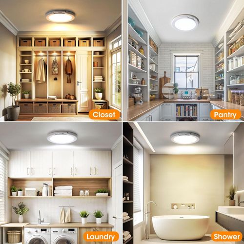Battery Ceiling Light Motion Sensor Light Magnetic Wall Light 4000mAh for Porch — image 11