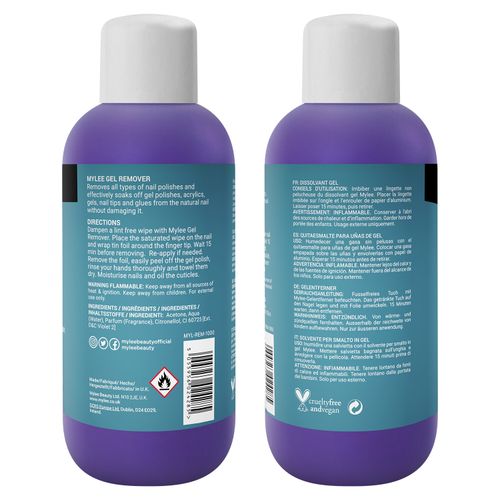 Mylee Salon Gel Polish Remover 1L Acetone UV LED Nail Polish Manicure Pedicure — image 6