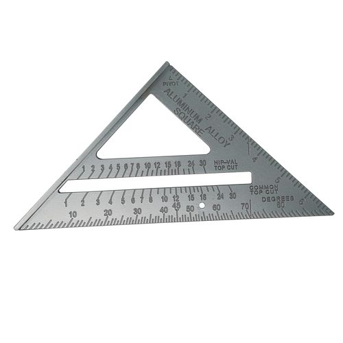  6'' Aluminium Alloy Roofing Rafter Square Triangle Angle Guide — image 6