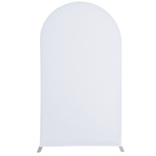 Double Sided Arch Backdrop Stand Cover Wedding Flower Door Background Cover