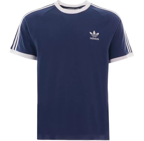 Adidas Originals Men’s 3 Stripes Cotton T-shirt Crew Neck Short Sleeve Top — image 1