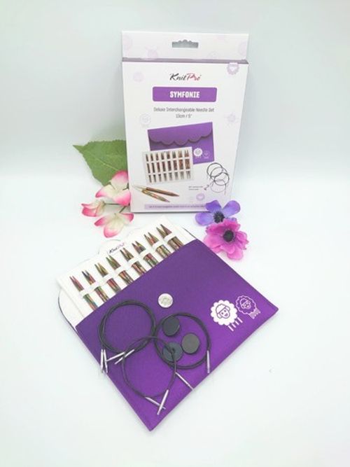 Symfonie Interchangeable Knitting Pins and Cables Knitpro- Easy to Connect