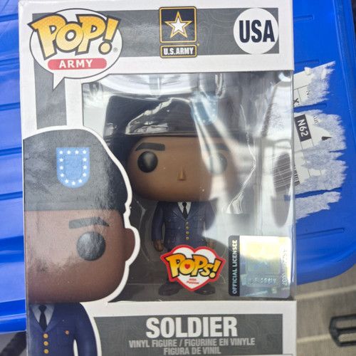 Funko Pop! U.S. Army Soldier Vinyl Figure, Military Theme, Vinyl Material