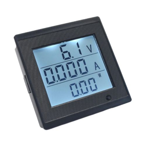 DC 6-200V 20A Voltage Current Meter Portable LCD Digital Display Tester Tool — image 2