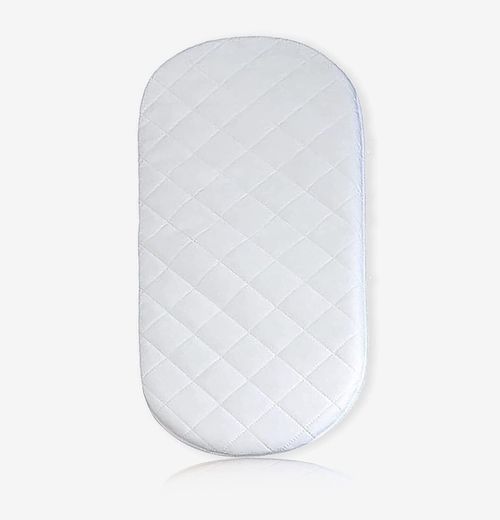 Quilted Breathable Pram Mattress Carrycot pram mosses basket- Oval (72x32x4) — image 4