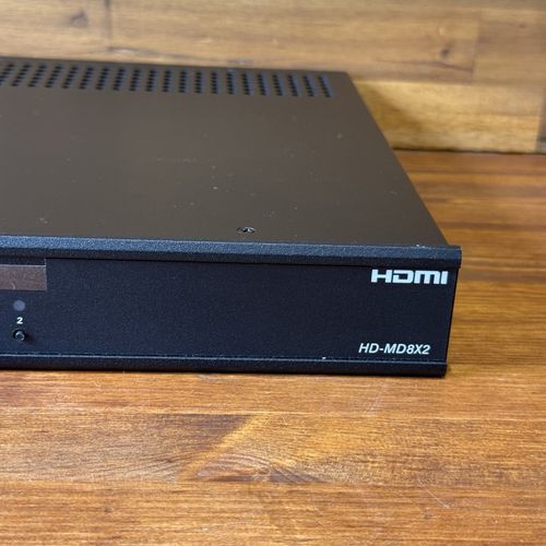 Crestron QuickSwitch HD 8x2 HDMI Switcher Black Unit Only Used — image 4
